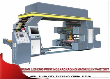 Κίνα ευρεία μηχανή εκτύπωσης flexo υψηλής ταχύτητας για το έγγραφο, Flexographic μηχανή εκτύπωσης πολυαιθυλενίου προμηθευτής