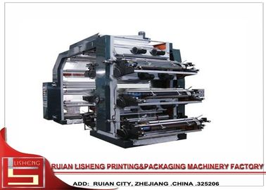 Κίνα 32 μηχανή εκτύπωσης Flexo χρώματος KW 6 με τη σύγχρονη κίνηση ζωνών προμηθευτής