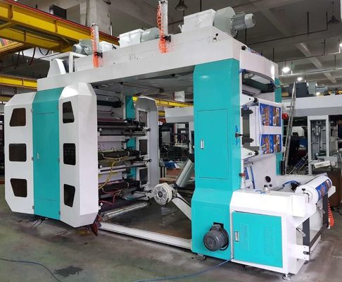 Κίνα Η Flexographic μηχανή εκτύπωσης πλαστικών ταινιών σωλήνων με το διπλάσιο ξετυλίγει και το διπλάσιο ξανατυλίγει προμηθευτής