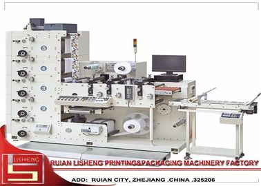 Κίνα Πολύχρωμη Letterpress μηχανή εκτύπωσης ετικετών Lntermittent περιστροφική, 60m/min προμηθευτής