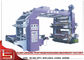 Αυτόματη μηχανή εκτύπωσης flexo 4 χρώματος για τη πλαστική τσάντα, Rewinder/Unwinder προμηθευτής